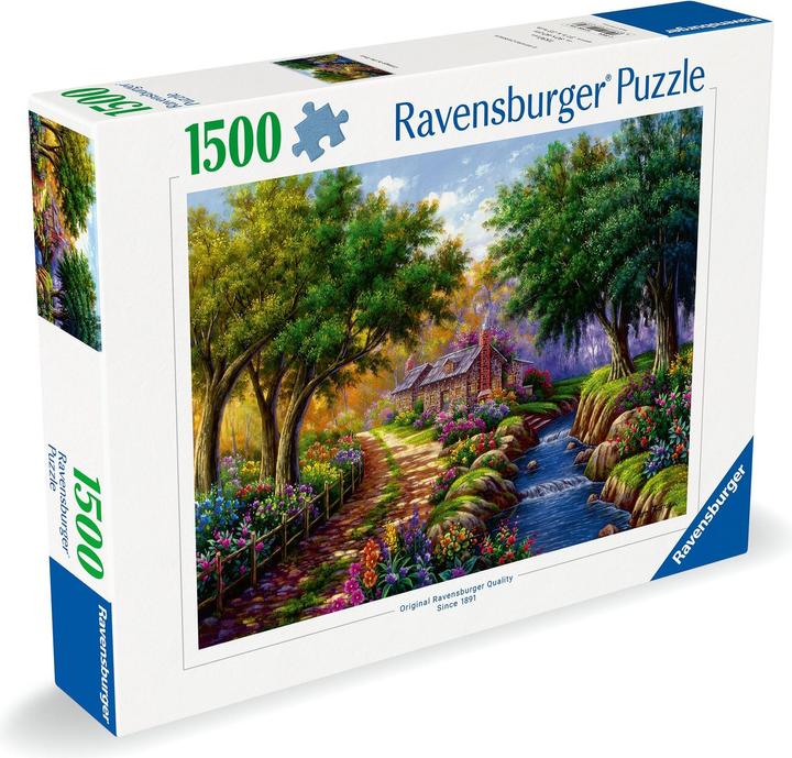 Produktbild Ravensburger Cottage am Fluss (1500 Teile)