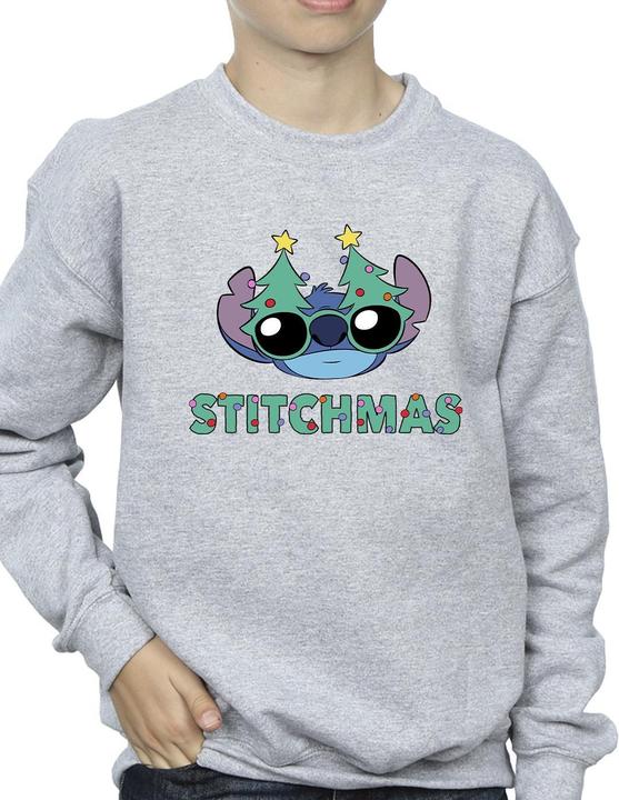 Produktbild Disney Lilo & Stitch Stitchmas Glasses Sweatshirt Jungen (128)