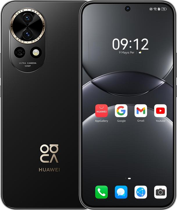 Produktbild Huawei Nova 13 (256 GB, Black, 6.70", Dual SIM, 5G)