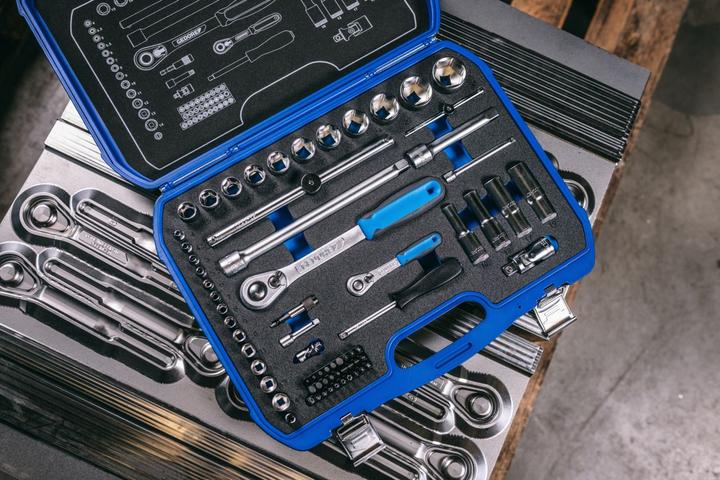 Produktbild Gedore 19 BMC 20 Steckschlüssel-Satz 1/4"+1/2" (32 mm, 19 mm, 6 mm, 12 mm, 24 mm, 14 mm, 22 mm, 16 mm, 23 mm, 10  mm, 21 mm, 18 mm, 27 mm, 7 mm, 31 mm, 17 mm, 11 mm, 5 mm, 15 mm, 26 mm, 30 mm, 8 mm, 28 mm, 9 mm, 29 mm, 13 mm, 20 mm, 25 mm, 4 mm)