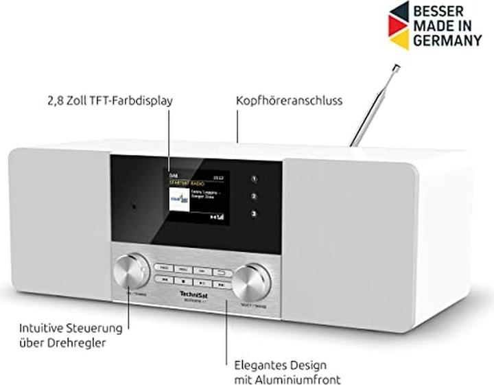 Produktbild TechniSat DigitRadio 4 C (DAB+, FM, Bluetooth)
