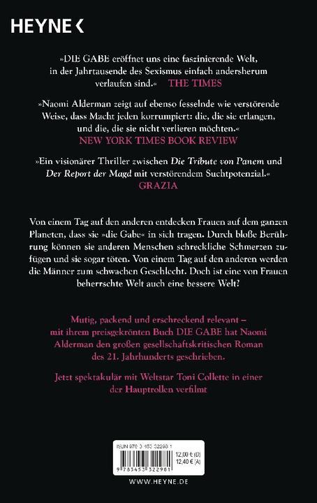 Produktbild Die Gabe (Deutsch, Naomi Alderman, 2023)