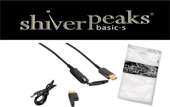 Actual product image Shiverpeaks BS30-02065 HDMI cable 7.5 m HDMI type A (standard) HDMI type D (microphone) Black (7.50 m, HDMI)