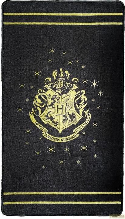 Groovy Harry Potter carpet Hogwarts Gold Crest 130 x 75 cm (130 x 75 cm)