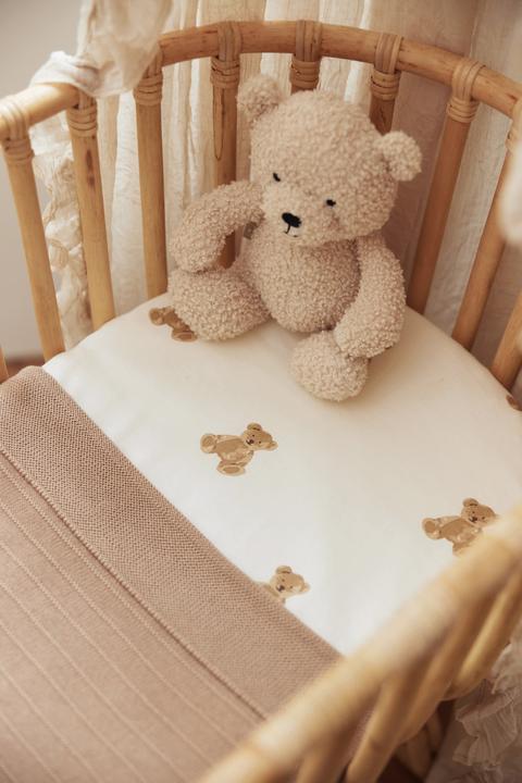Actual product image Jollein Fixed sheet Teddy Bear 40/50 x 80/90 cm (40, 90 cm)