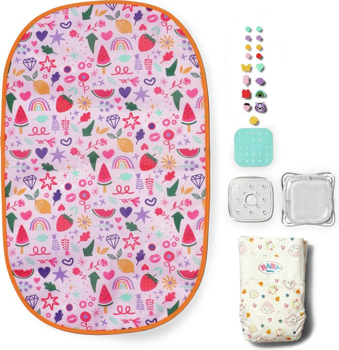 Actual product image Zapf Creation Zapf BABY born Changing Bag Pinplay Puppenwindeltasche
