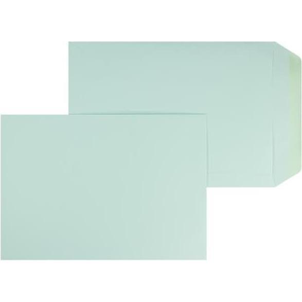 Blanke, Versandtasche + Luftpolstertasche, Versandtaschen 220x312mm 120g/qm gummiert VE=100 Stück himmelblau (100 x)