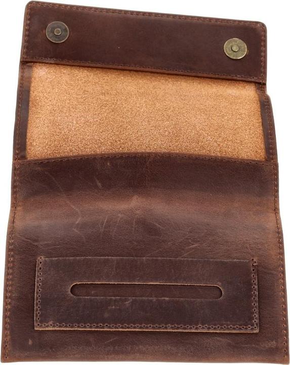 Actual product image Ohia Swivel bag, genuine leather, brown