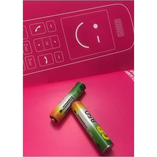 Telekom Telefon Akku für Telefone 2er-Blister wiederaufladbare Batterien AAA-Akku 1,2V/850mAh, Telefon Zubehör