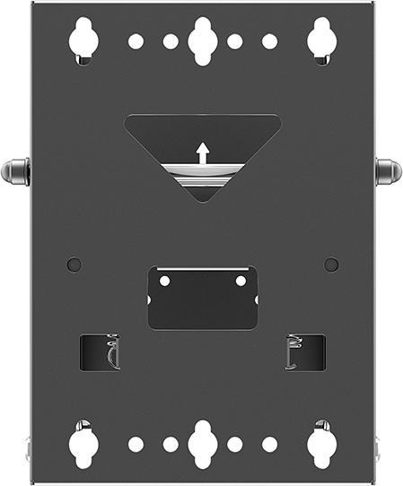 Actual product image Multibrackets Push-Wall bracket, 13-43", metal, black (Wall, 18 kg, 13" - 43")