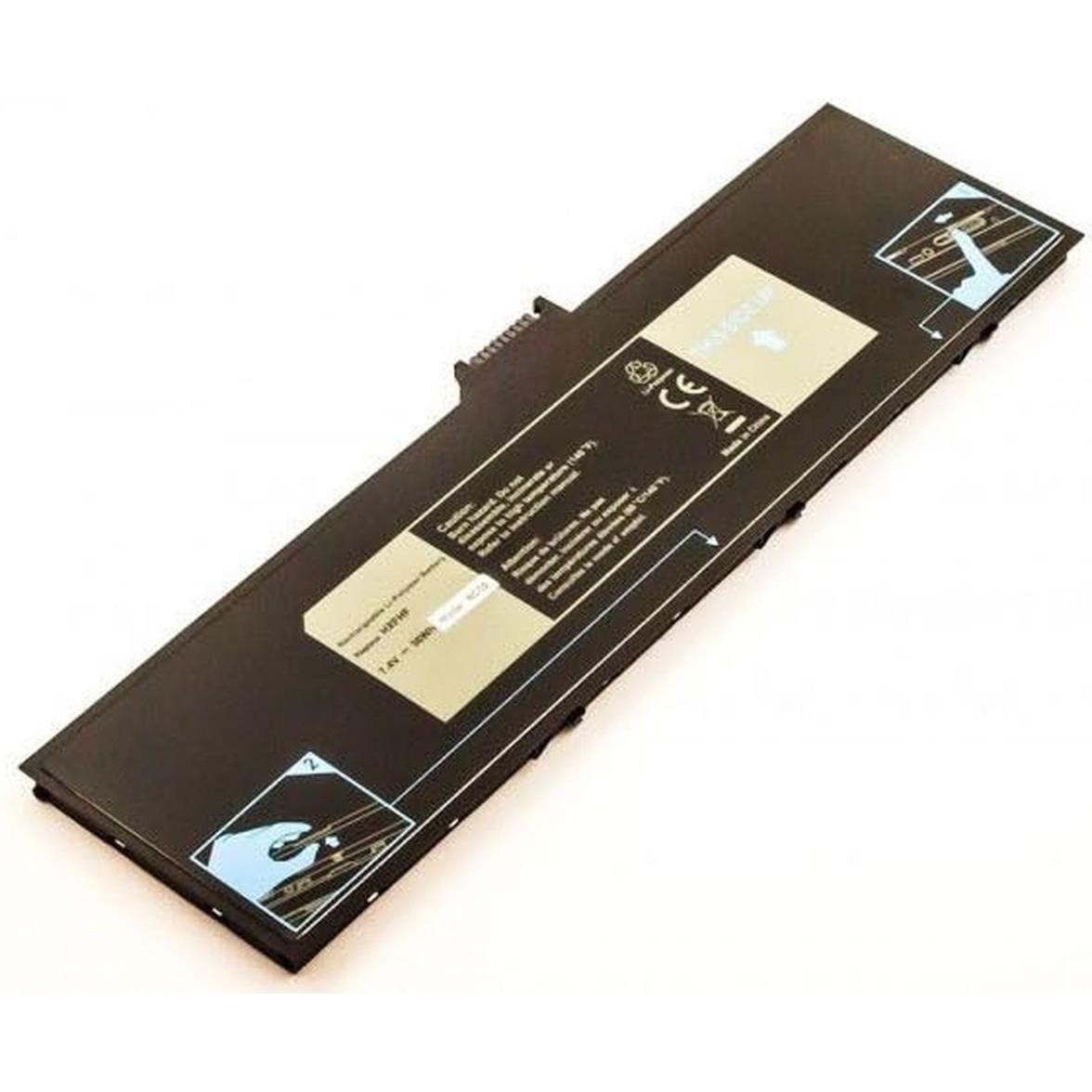 AGI Akku kompatibel mit Dell HXFHF (1 Zellen, 4850 mAh), Notebook Akku, Schwarz