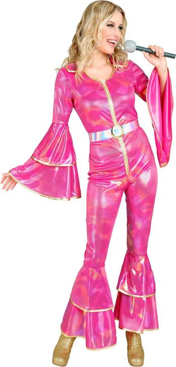 Actual product image Widmann 70s disco jumpsuit: Incl. belt (XS)