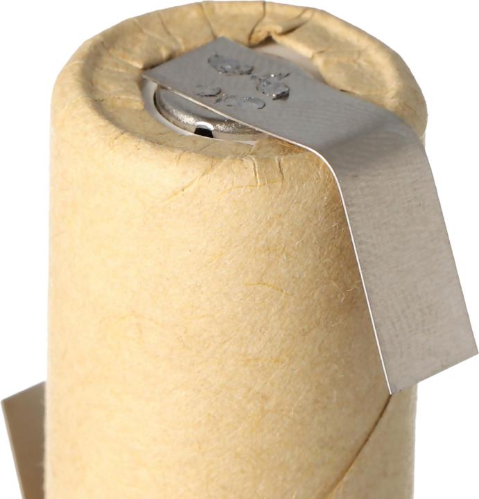 Actual product image AccuCell Akku Sub-C mit Lötfahne in Z-Form (3000 mAh)