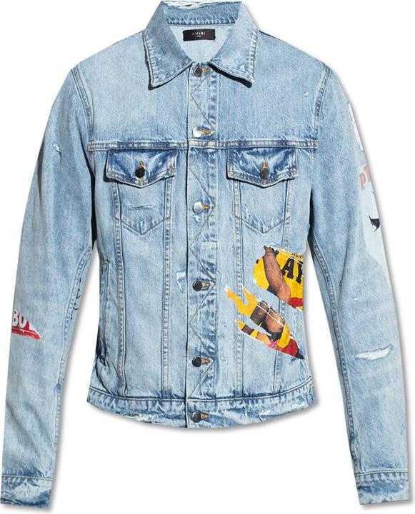 Image du produit Amiri Playboy Magazine Trucker Denim Jacket (S)
