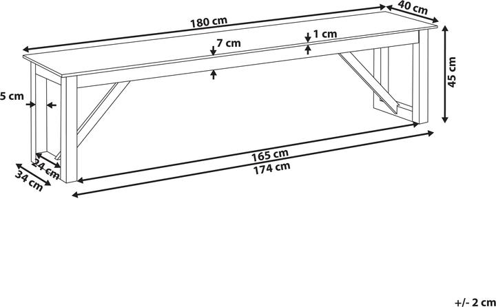 Produktbild Beliani Notteri