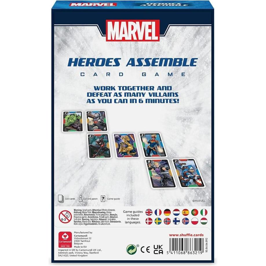 Thumbnail - Cartamundi Marvel Shuffle Kartenspiel Heroes Assemble