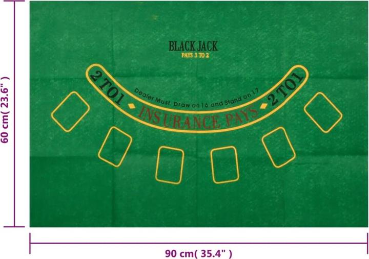 Produktbild vidaXL Pokerchips Set