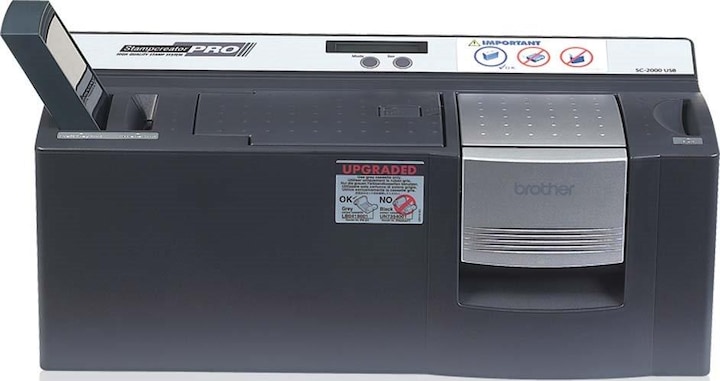 Brother SC-2000USB - Professionelle Stempelerstellung in 600 dpi und vier Farben