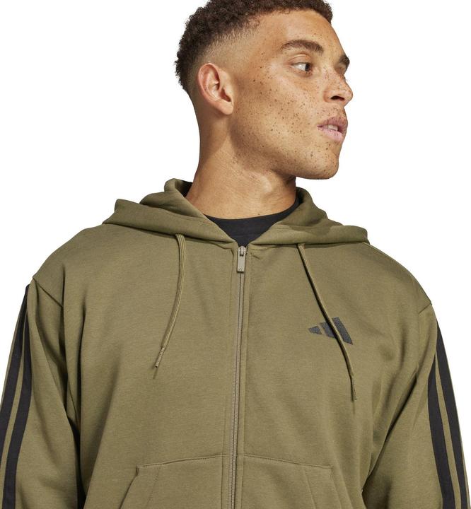 Produktbild Adidas M 3S Fl Fz Hd - olistr/black (XL)