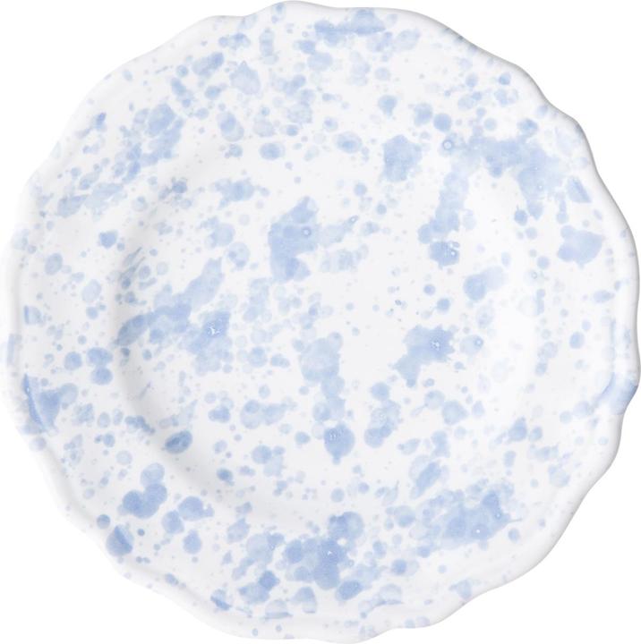 Popolo Ø 25 cm Speiseteller Punto hell blau (1x)