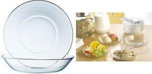 Actual product image Esmeyer Glasteller / Dessertteller Cosmos aus Hartglas, Durchmesser: 140 mm, Höhe: 250 mm (12x, 14 cm)