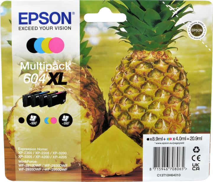 Produktbild Epson 604XL Multipack (M, C, Y, BK)