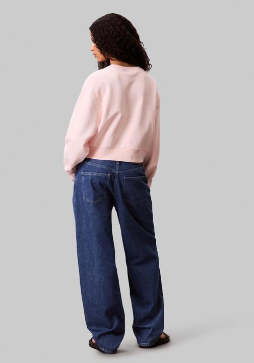 Produktbild Calvin Klein Logo-Aufnäher Crop-Sweatshirt (XXS)