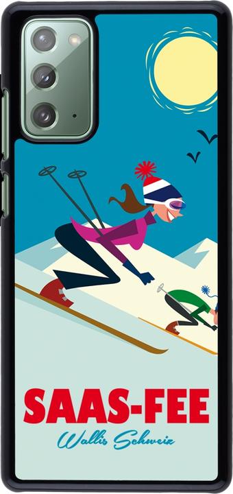 Produktbild PhoneLook Hülle Saas-Fee Ski Downhill (Samsung Galaxy Note 20)