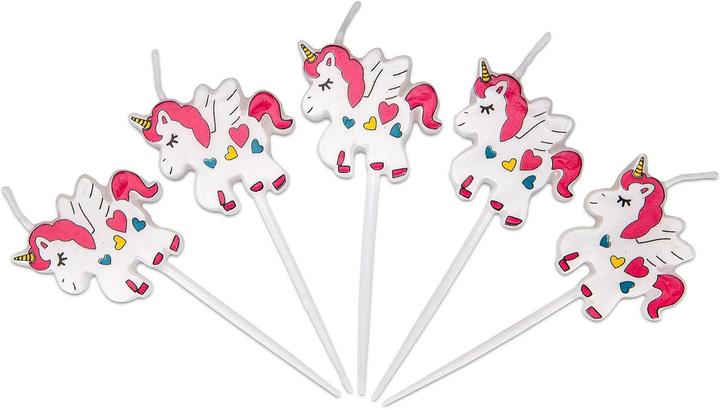 Städter Bougies Licorne Sticks 3x7.5 cm 5 pièces (5 pcs.)