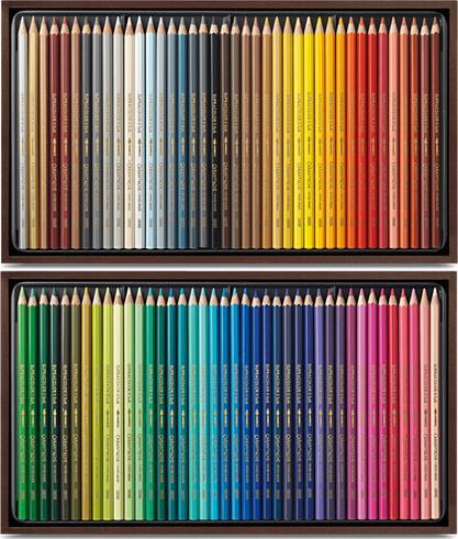 Produktbild Caran d'Ache Supracolor Aquarelle Holzkoffer (Mehrfarbig, 80 x)