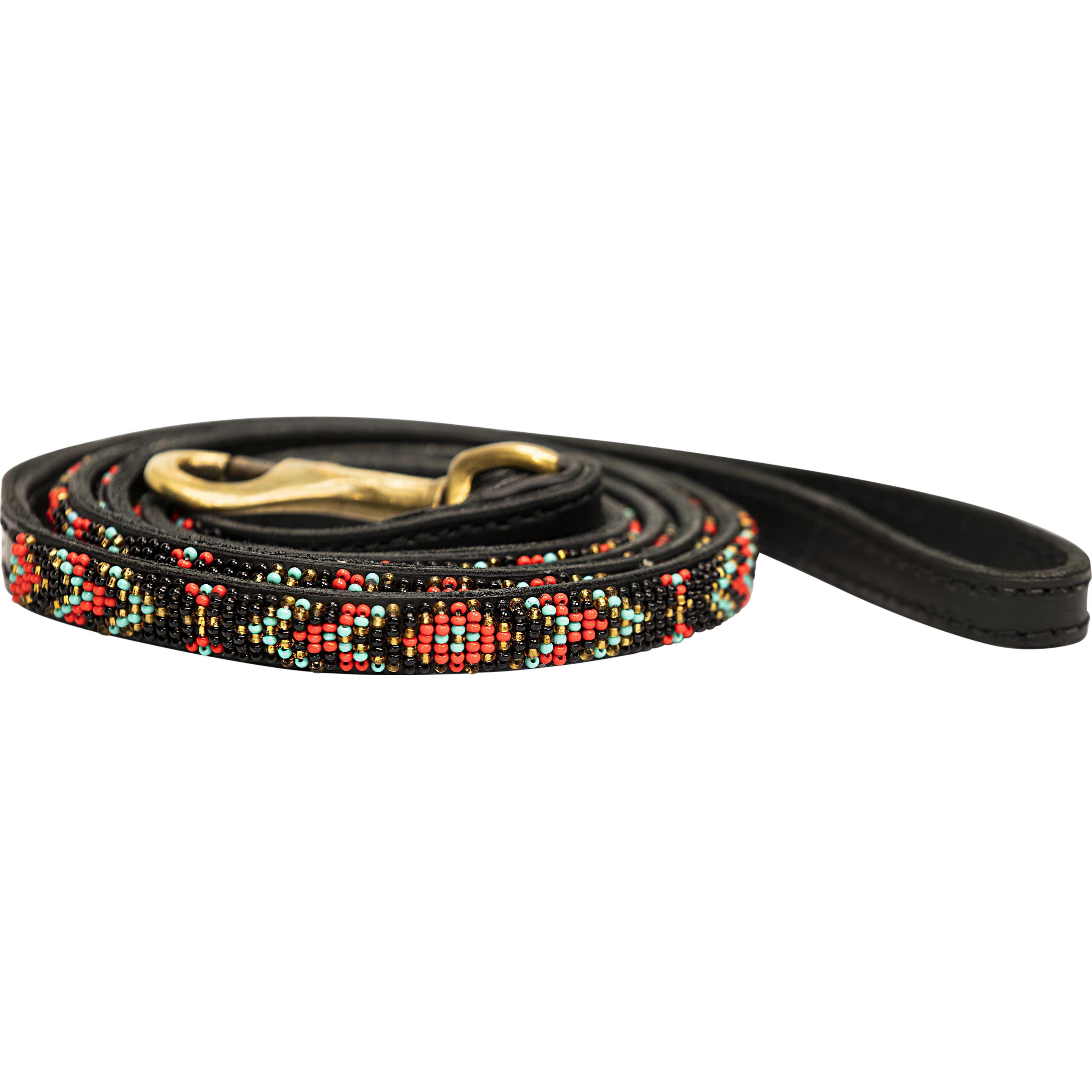 Kampuni Guinzaglio per cani Terese rød lungo, 162x2,1 cm (Cane, Passeggiare), Collare + Guinzaglio