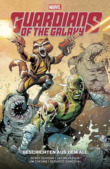 Actual product image Panini Guardians of the Galaxy: Geschichten aus dem All (German, Jorge Fornes, Robbie Thompson, Jason Latour, Alexander Rösch, Gerry Duggan, 2023)