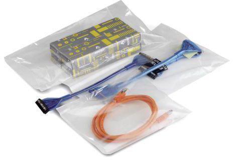 Actual product image Transpak Flat bag dimensions 180x300mm thickness 50µ PE transparent /box. (1000 pcs.)