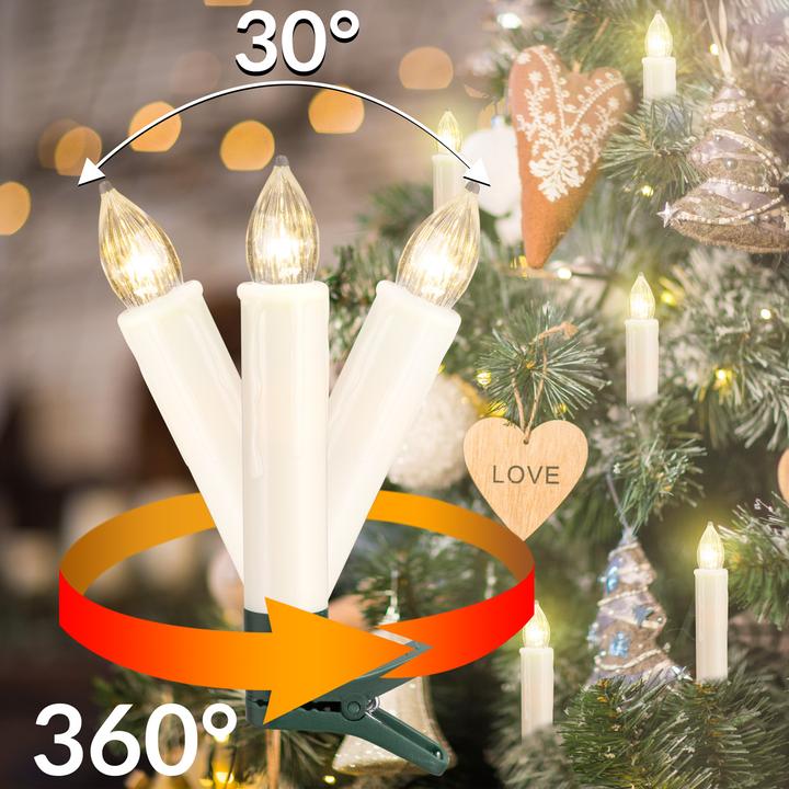 Actual product image Monzana Candles set of 30 (30 x)