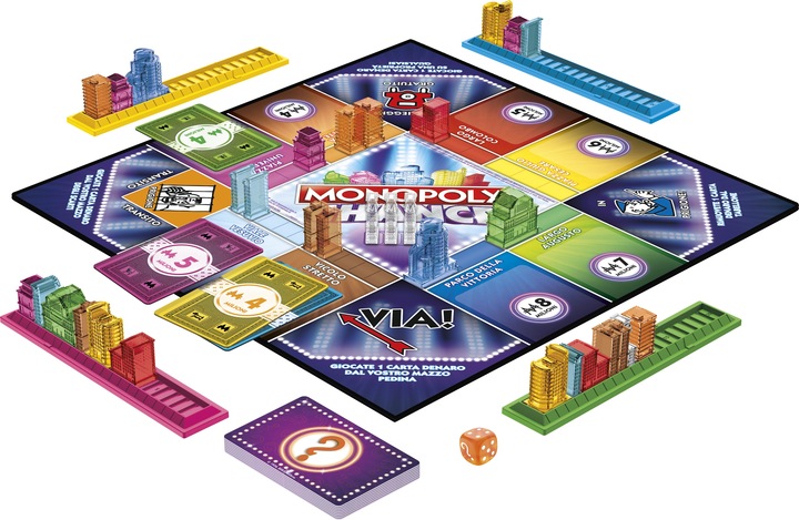 Produktbild Monopoly Ausgezockt (Italienisch)