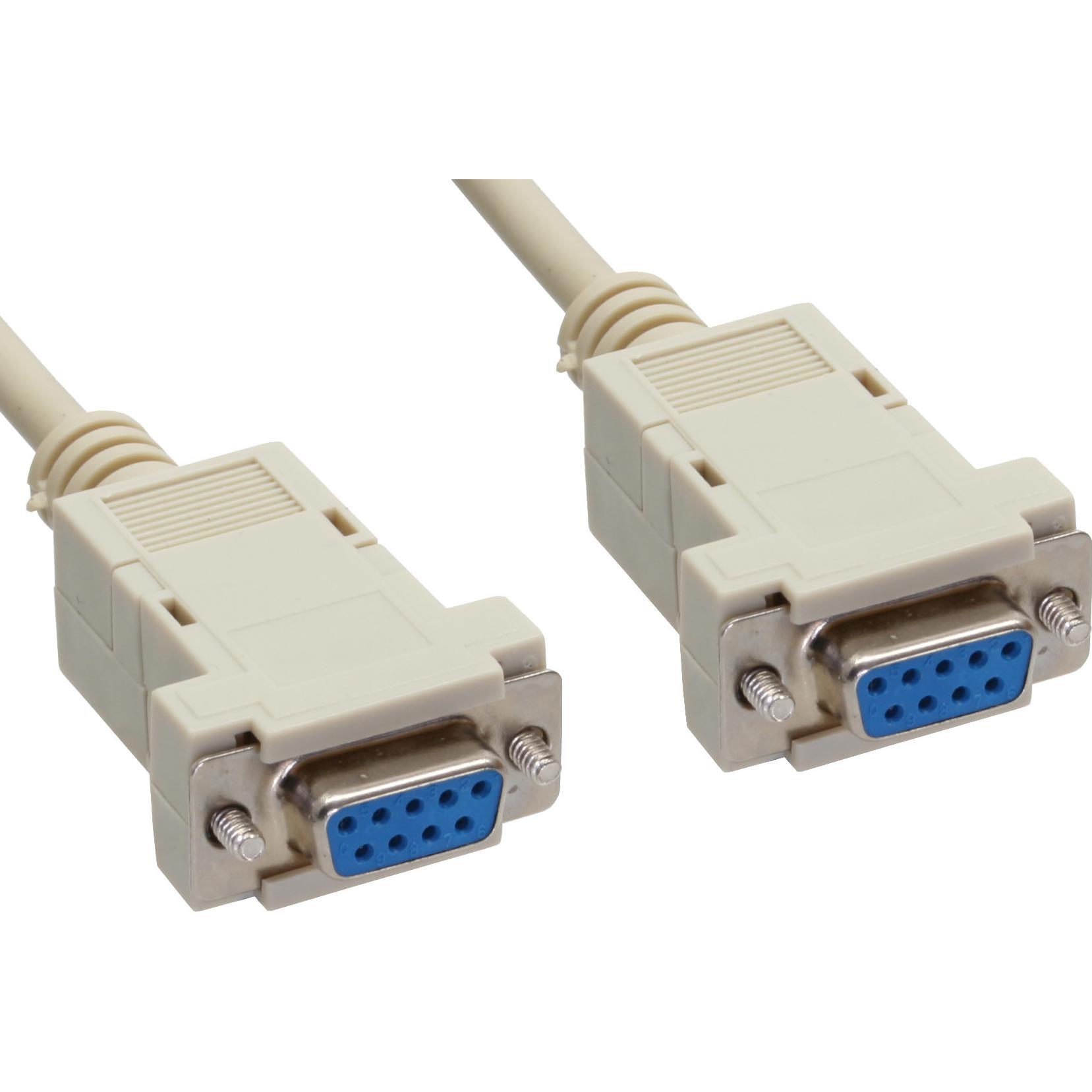InLine D-Sub 9 Pol — D-Sub 9 Pol (2 m), Schnittstellenkabel