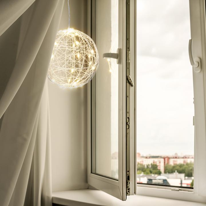 Actual product image Relaxdays LED deco ball