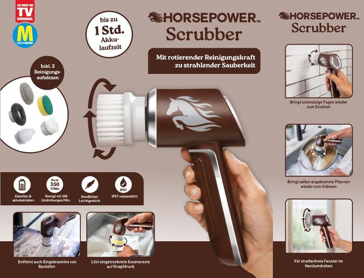 Productafbeelding MediaShop Akku Rotationsbürste Scrubber (1 Pcs.)