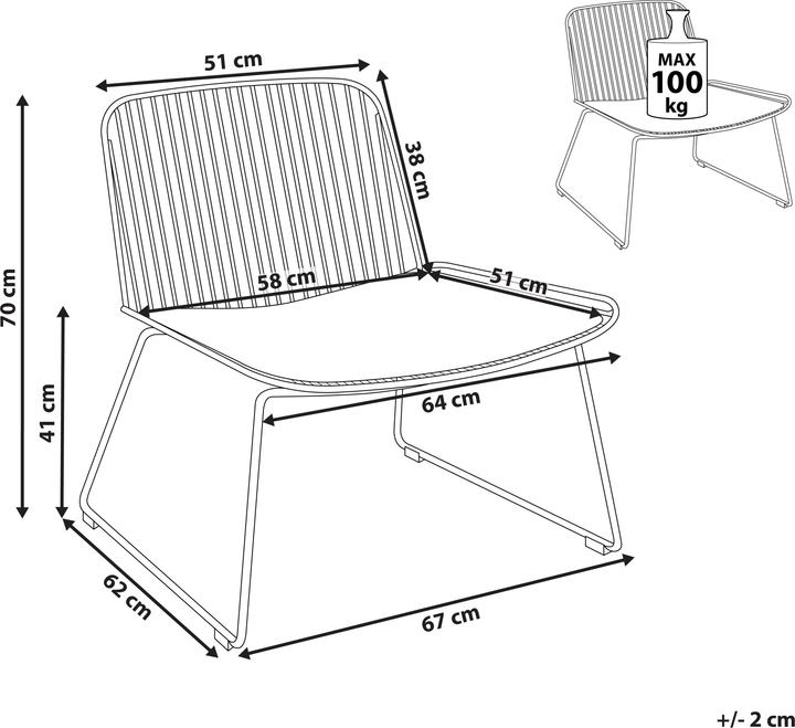 Actual product image Beliani Snorum