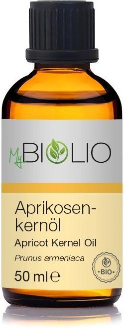 Actual product image MyBiolio Apricot kernel oil (Body oil, 50 ml)
