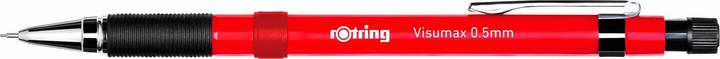 Rotring 2089099 VISUMAX Porte-mine fin rouge 0.5 2B (0.50 mm, 2B)