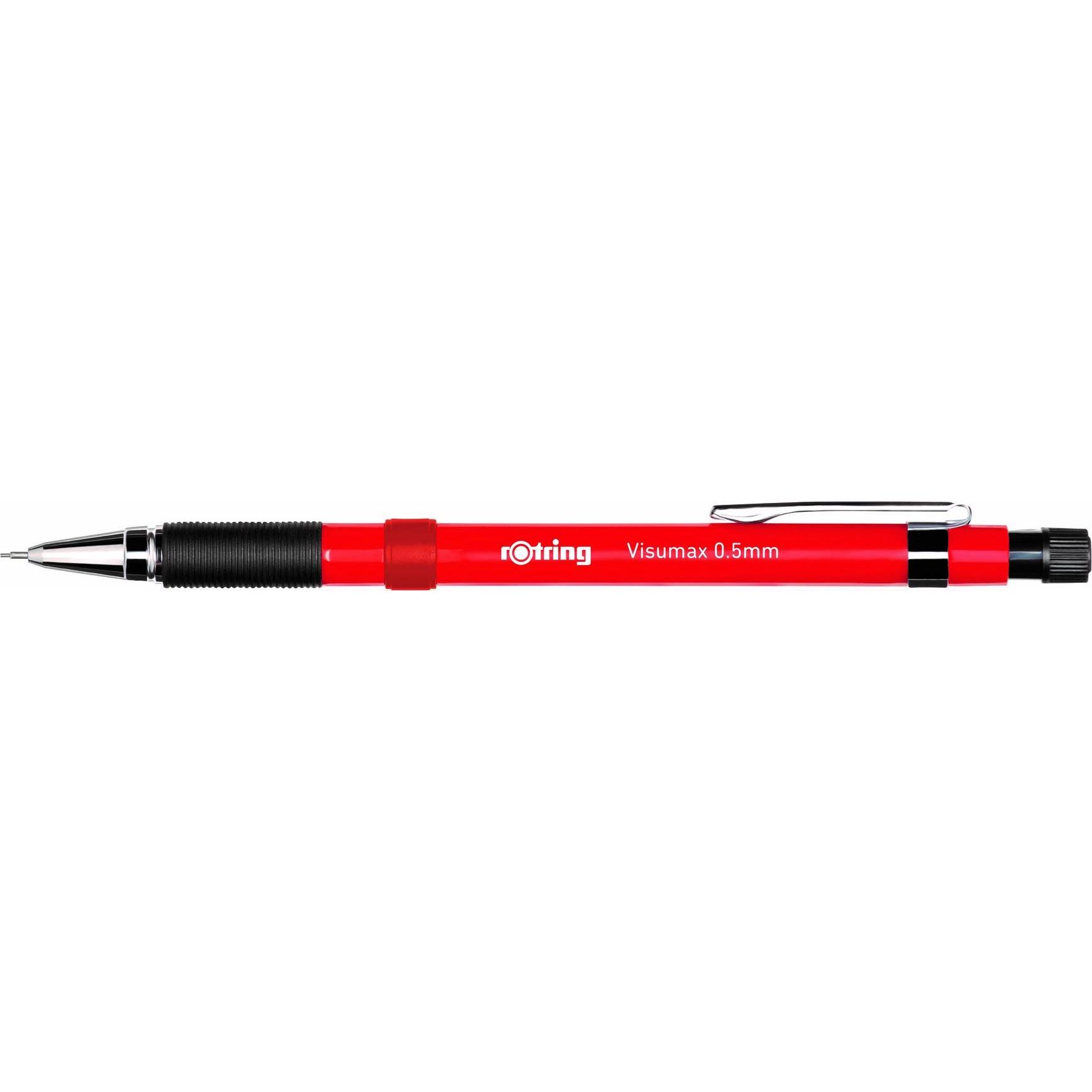 Rotring 2089099 VISUMAX Feinminenstift rot 0.5 2B (0.50 mm, 2B) (2089099)