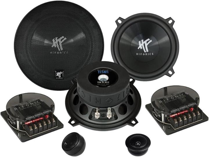 Hifonics Titan TS6.2C Système de composants à 2 voies 16.5cm (250 W, 14.50 cm)