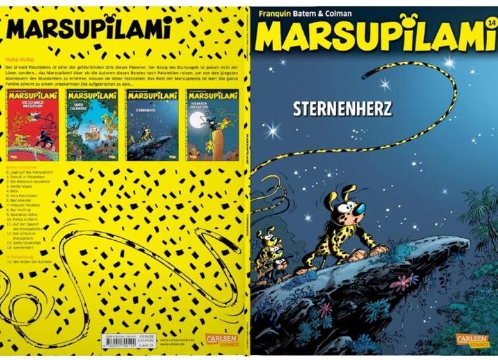 Produktbild Marsupilami 14: Sternenherz (Deutsch, André Franquin, Stéphan Colman, 2019)