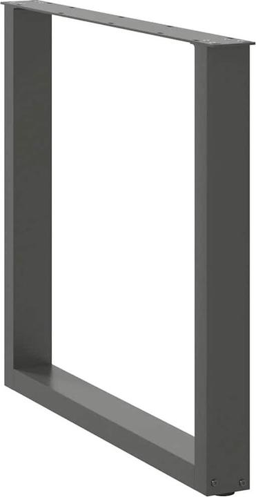 Immagine prodotto vidaXL Gambe per tavolino a U 2 pz. Gamba del tavolo in acciaio antracite 90x(72-73) cm