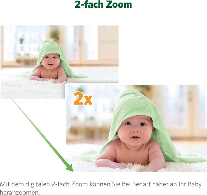 Produktbild Leapfrog LF2513 Baby Monitor mit Camera (Babyphone mit Kamera, 300 m)