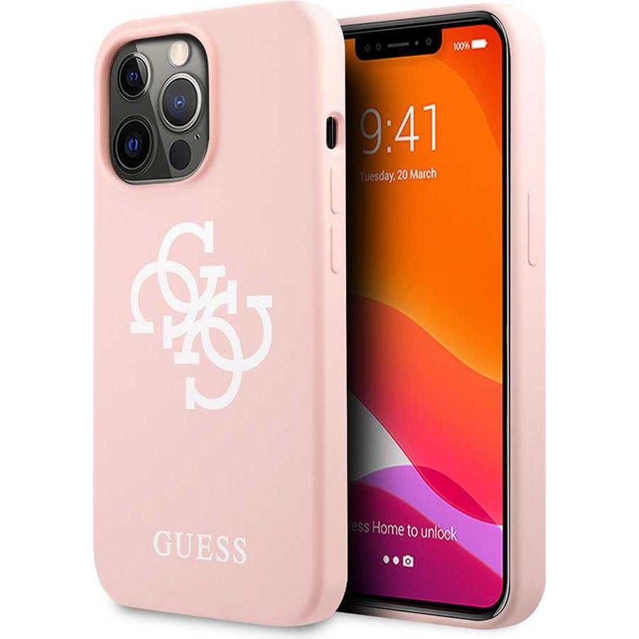 Guess Case (Apple iPhone 13 Pro), Smartphone Hülle, Pink