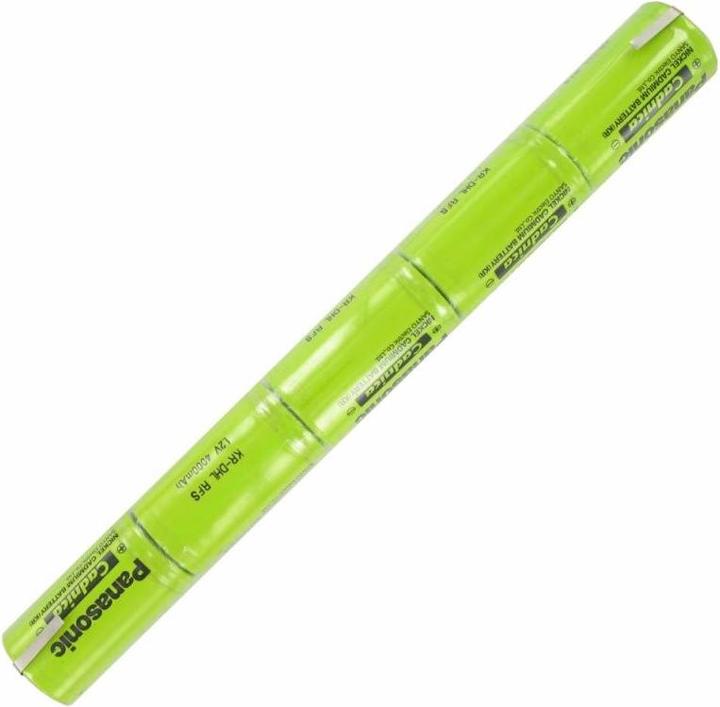 Panasonic Sanyo Stange 5 x KRDHL DEL Cadnica Mono NiCd mit Lötfahne (30 cm)