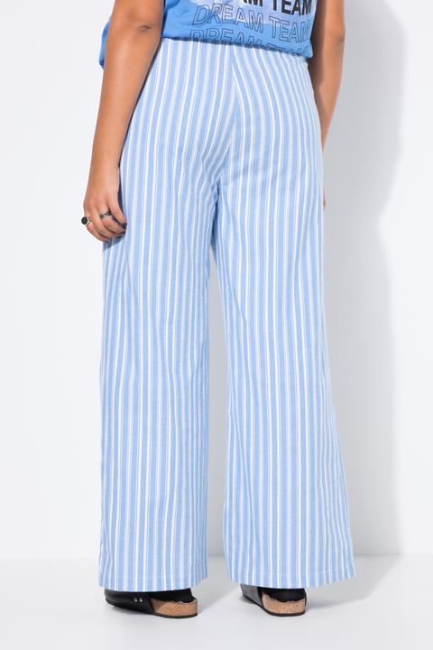 Image du produit Studio Untold Pantalon de pyjama à rayures, jambe droite et large (52)