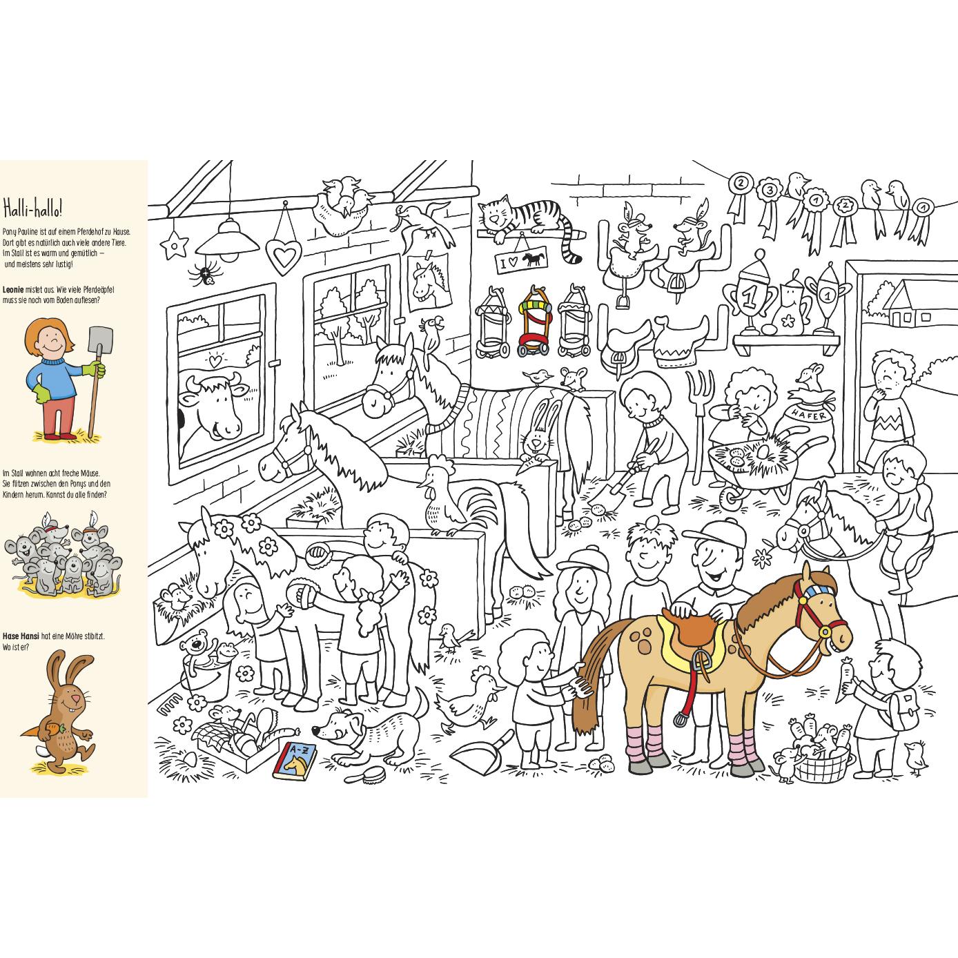 Thumbnail - Pony Pauline - Abenteuer auf dem Pferdehof, Kinderbücher von Charlotte Wagner